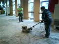 laddie at work useing floor buffer part 2 laddie at work useing floor buffer part 2