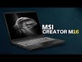 Ноутбук MSI Creator M16 B12VE