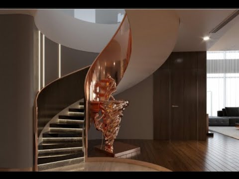 Thi công lan can cầu thang xoắn ốc đẹp tại tòa nhà TSQ -tầng 28 - Mỗ Lao - Hà Đông - Hà Nội tập 1