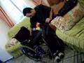 Transfer Quadriplegic wheelchair c6-c7 level