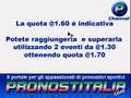 Metodo scommesse quota 10 in 5 mosse