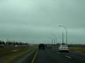 Driving Into Edmonton