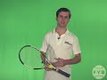 tennis serve progressions step 1: swing on edge