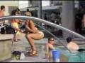 Falhas com gaja boa na piscina