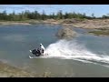 Snowmobile watercross, part 1