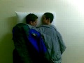 Javi i Bernat dormint