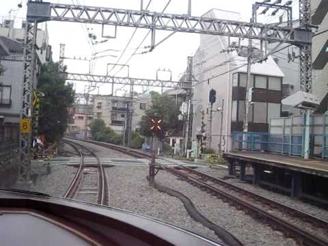 小田急ロマンスカーLSE車展望室１