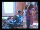 Kids opening presents