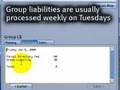 What is a group liability?