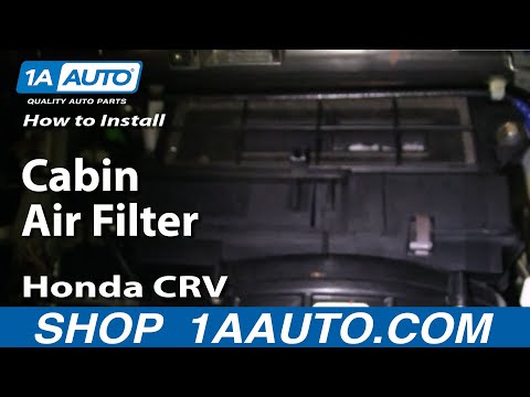 How To Install Replace Cabin Air Filter Honda CR-V 02-06 1AAuto.com