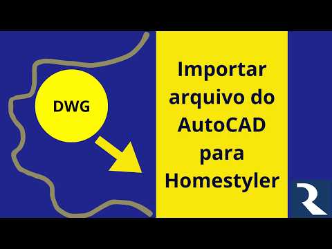 Importar arquivo do AutoCAD para Homestyler!