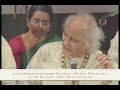 Pandit Jasraj, L. Subramaniam and Kavita Krishnamurti Subramaniam