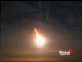 Police dash cam of Meteor over Edmonton, Canada 11/20/2008