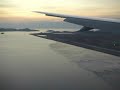 singapore airlines landing in seoul