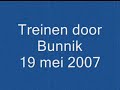 Treinen door Bunnik, 19 mei 2007