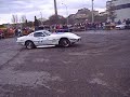 Corvette C3 doing donuts.MOV