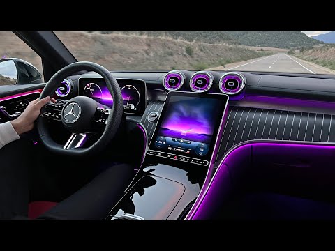 NEW 2023 Mercedes GLC FIRST DRIVE! The BEST Mid SUV! GLC220 Interior Ambiente