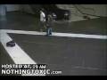 Theif get's his ass kicked and left unconcious.