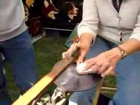 Antique Scroll Saw demonstration