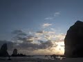 Sunset at Haystack Rock (pt. 1)