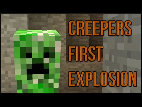 Creeper's First Explosion - Minecraft Machinima