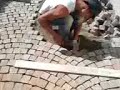 Demostration pose de Paves Porphyre