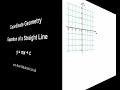 Coordinate Geometry - Equation of a line y=mx+c : ExamSoluti
