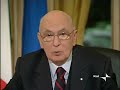 Messaggio di fine anno del Presidente della Repubblica  2009 [seconda parte]