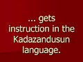 Lap Lap Fu tutorial to an Italian tourist in Dusun language