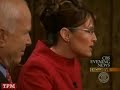 john mccain and sarah palin interviewed by katie couric on the cbs evening news, september 29, 2008