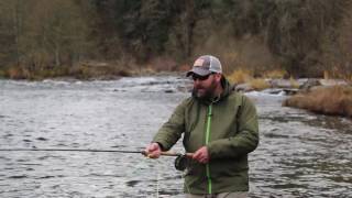 Tom Larimer with tips for short Skagit heads -Airflo