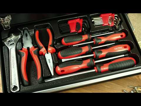Werkzeugkasten und Bit- und Bohrer-Set für den Profi-Heimwerker mit Carsten Ruland (September 2016)