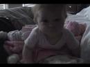 Maddie saying dada and rolling