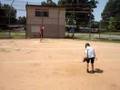 Tee-ball 5 year old learning to pitch