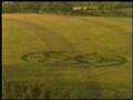 Lights Forming Crop Cirlces