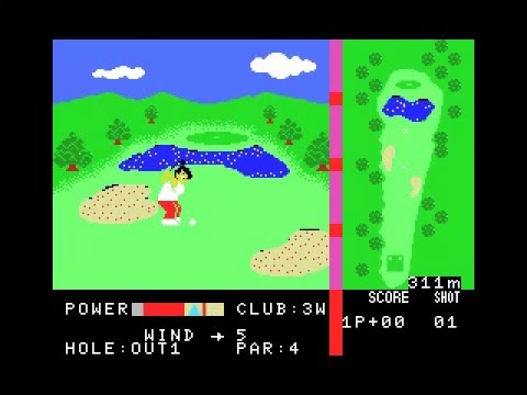 Casio World Open (1985, MSX, Casio)