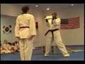 Jen's VERY effective Axe Kick (break)