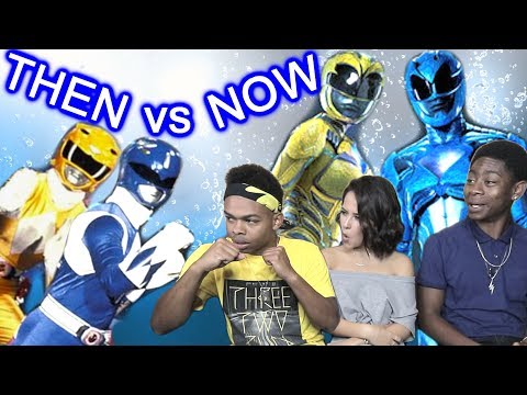 POWER RANGERS THEN vs NOW ft. Becky G and RJ Cyler