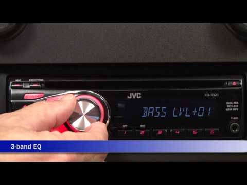 how to adjust bass on jvc kd-g340