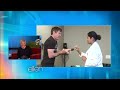 ellen's dennis quaid pranks are back! this time she sent dennis to get a checkup, and the results were too hilarious to be true.