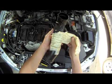 Mazda Protege Air Intake Hose Install How-to