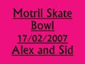motril skate bowl alex and sid