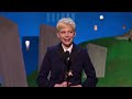 michelle williams, delivering a heartfelt speech, accepts the best female lead award at the 2012 spirit awards.