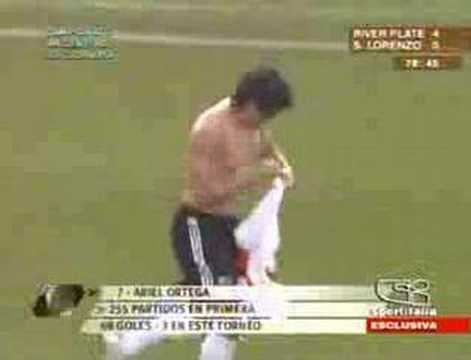 River 5 Vs. San Lorenzo 0 (Ortega)