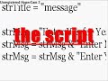 how to make scripts with notepad