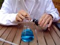 La bouteille bleue