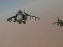 USMC AV-8B Harriers Above Iraq's Al Anbar Province