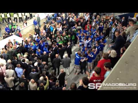 Video: 1. FC Magdeburg gegen VfB Germania Halberstadt - Landespokalsieger 2013