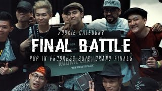 Salt vs Tomato – Pop In Progress 2016: Grand Finals Rookie Cat Finals