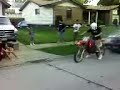Funny motorcycle crash Funny motorcycle crash